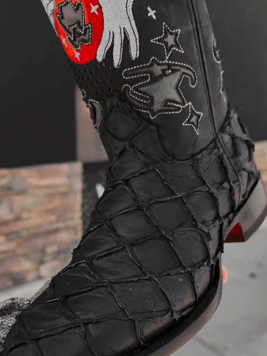 High-top Trendy Leather Boots
