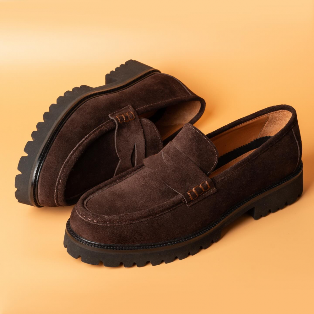 Low-top Genuine Leather Fashionable and Versatile Shoes