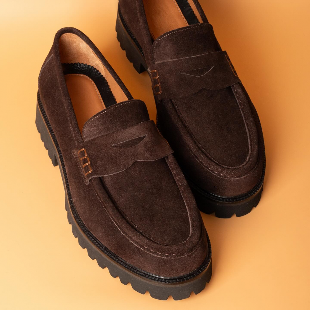 Low-top Genuine Leather Fashionable and Versatile Shoes