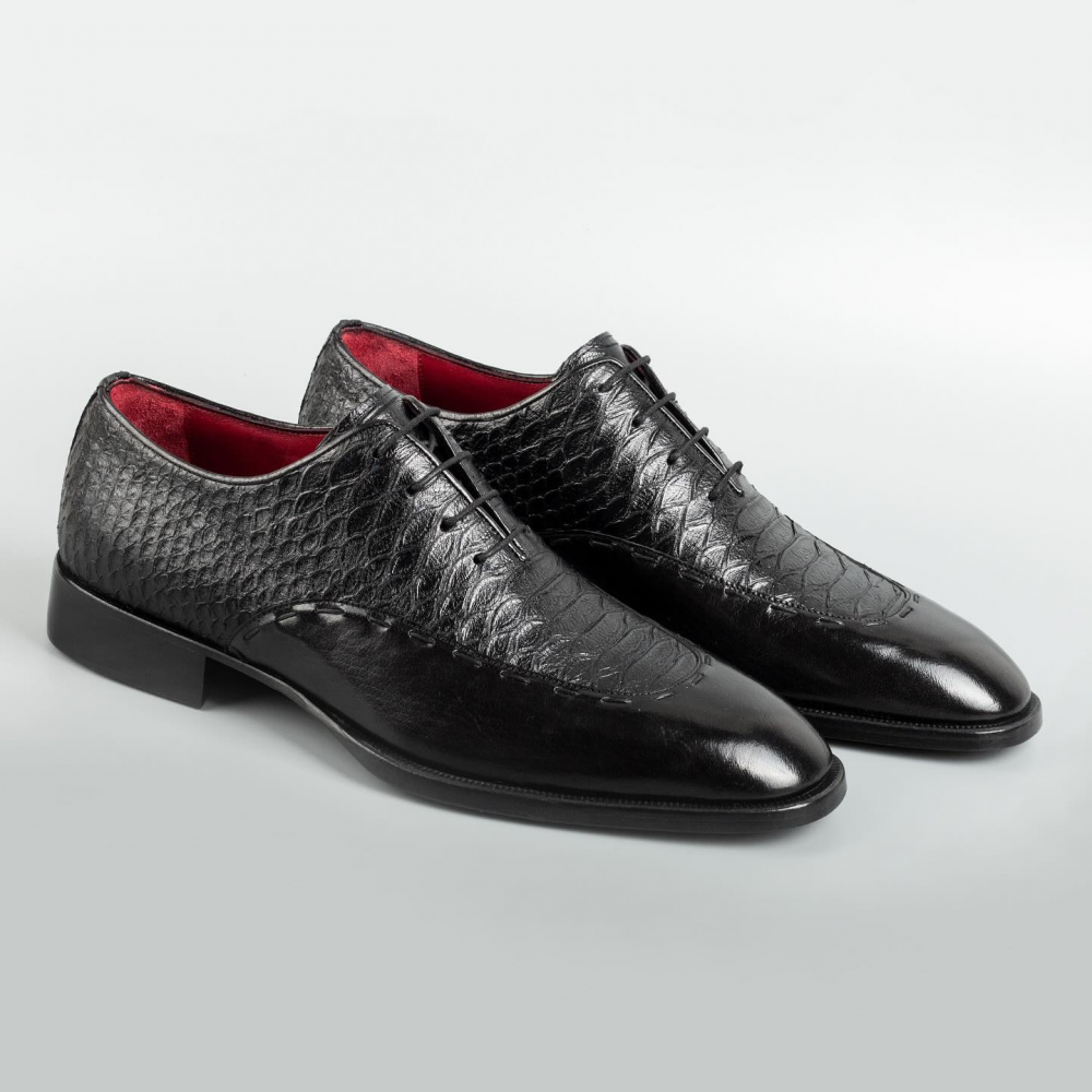 Men's Crocodile Pattern Formal Slip On Shoes