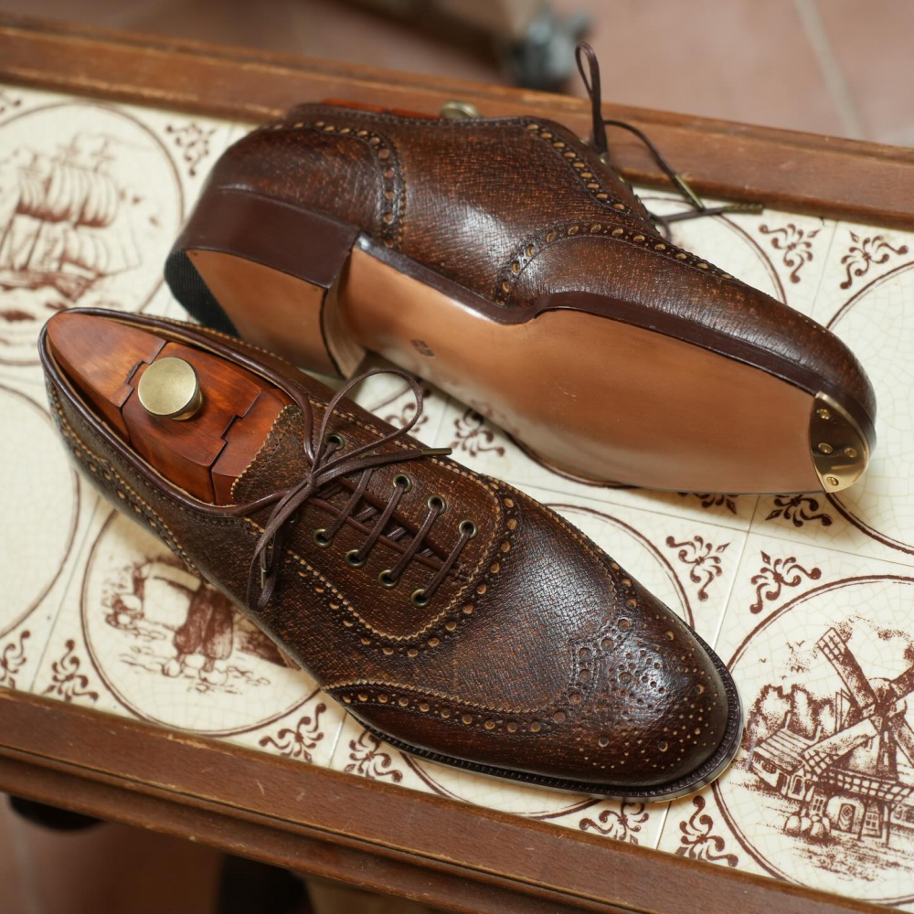 Retro Fashion Leather Casual Shoes