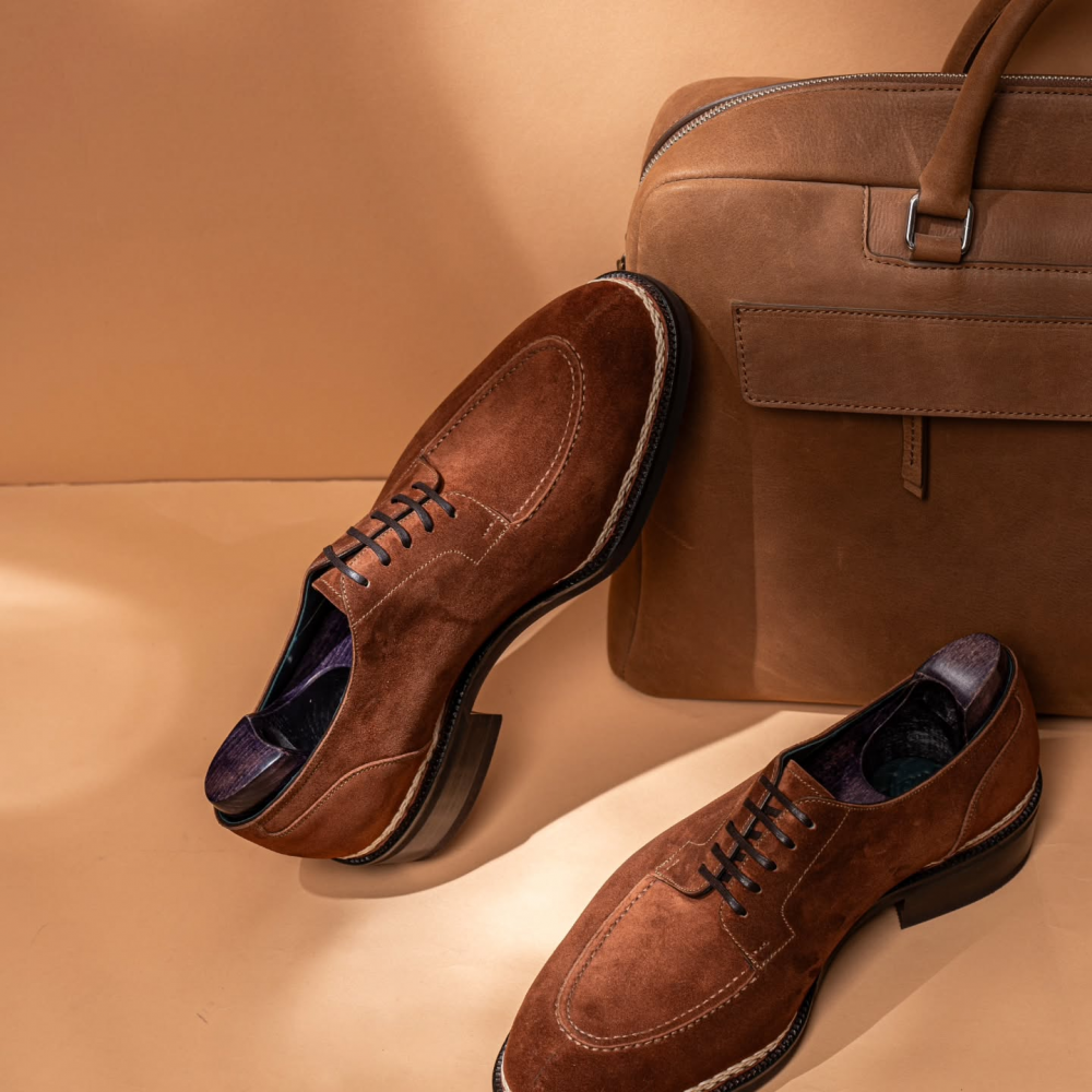 Genuine Leather Suede British Style Men's Shoes