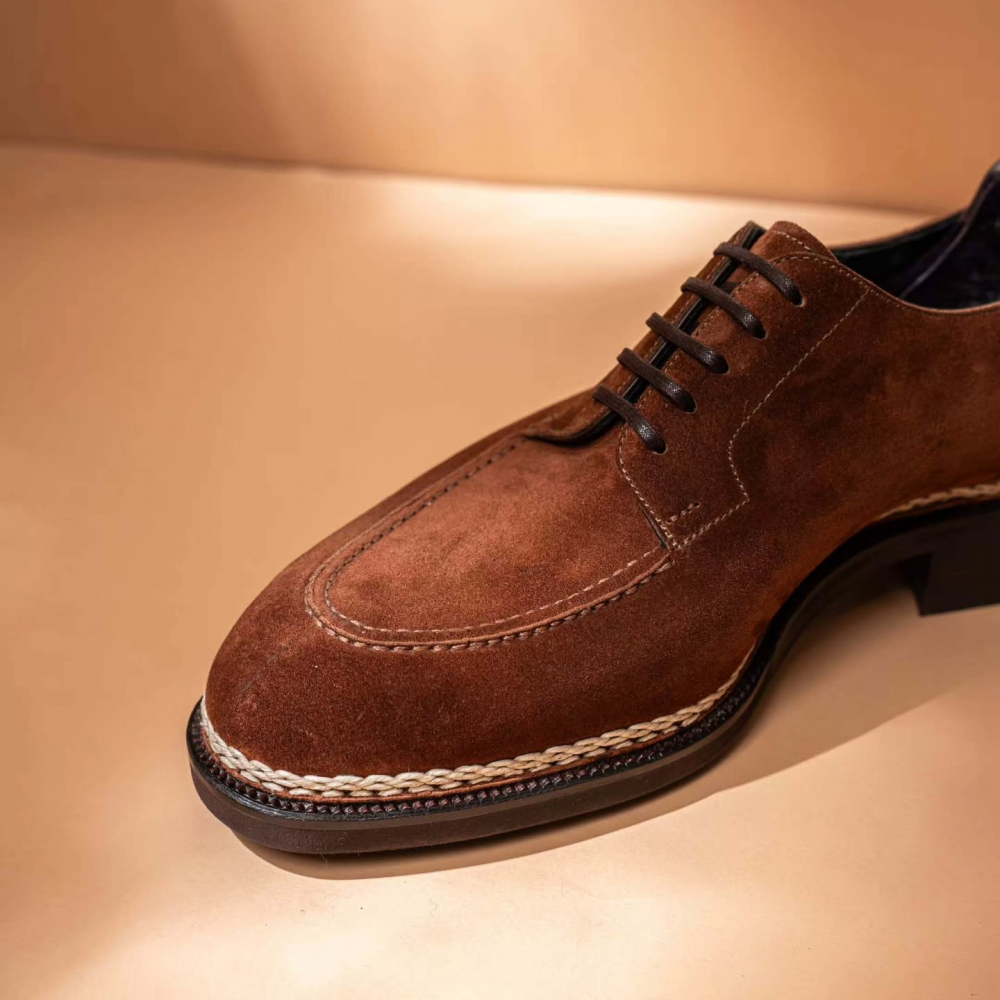 Genuine Leather Suede British Style Men's Shoes