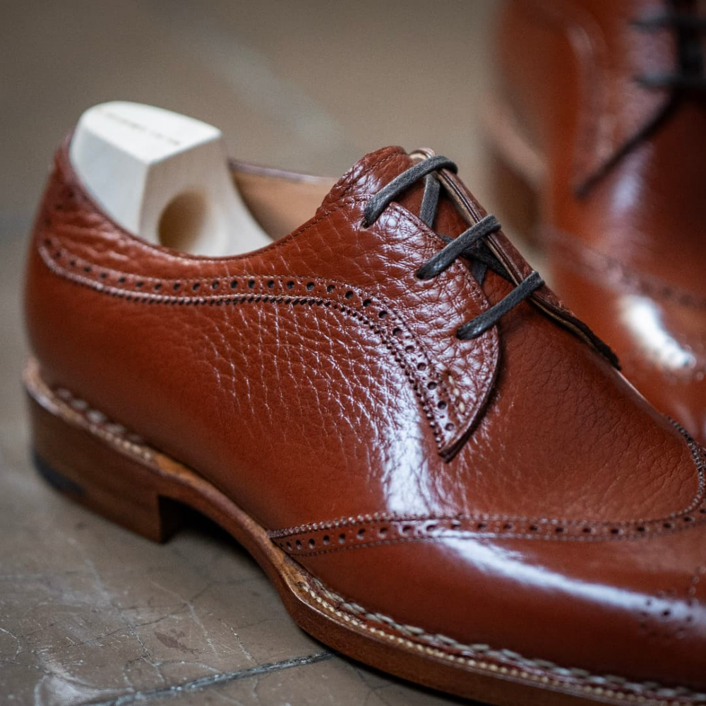 Brogue Carved British Style Leather Shoes