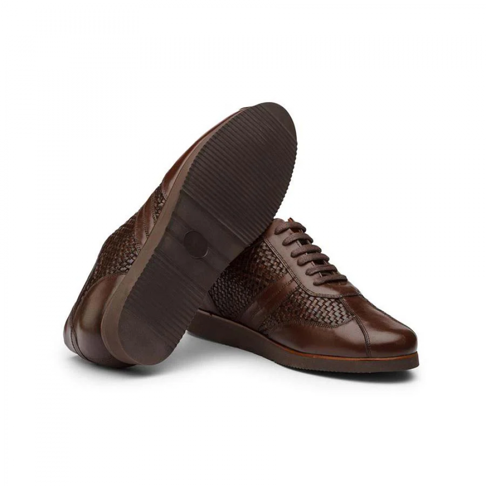 Brown Combination Sneaker