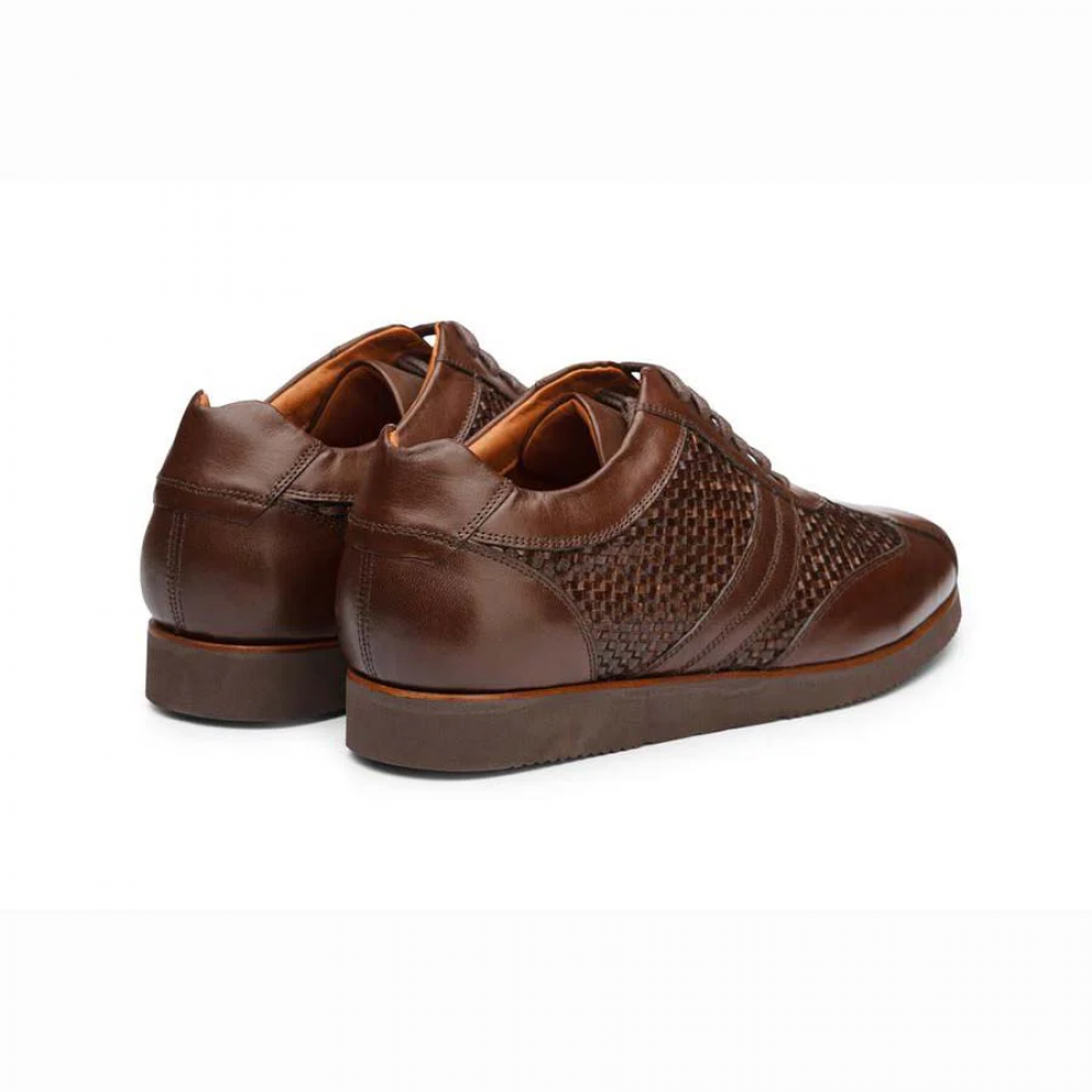 Brown Combination Sneaker