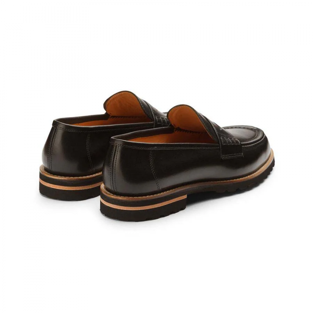 Black Lightweight Classic Penny Moccasions