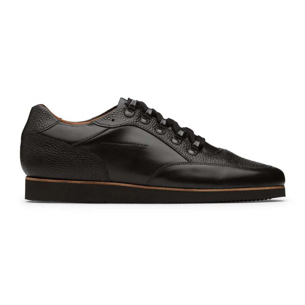 Black Grain Sneaker