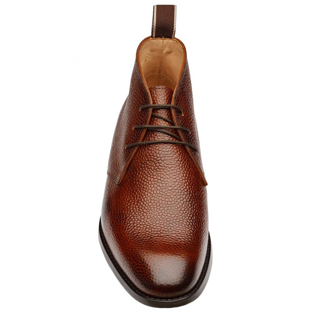 Brown Grain Chukka Boot