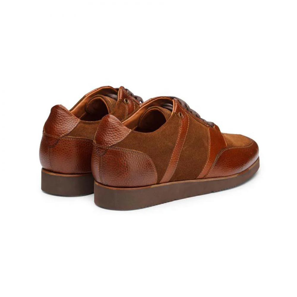 Tan Combination Sneaker