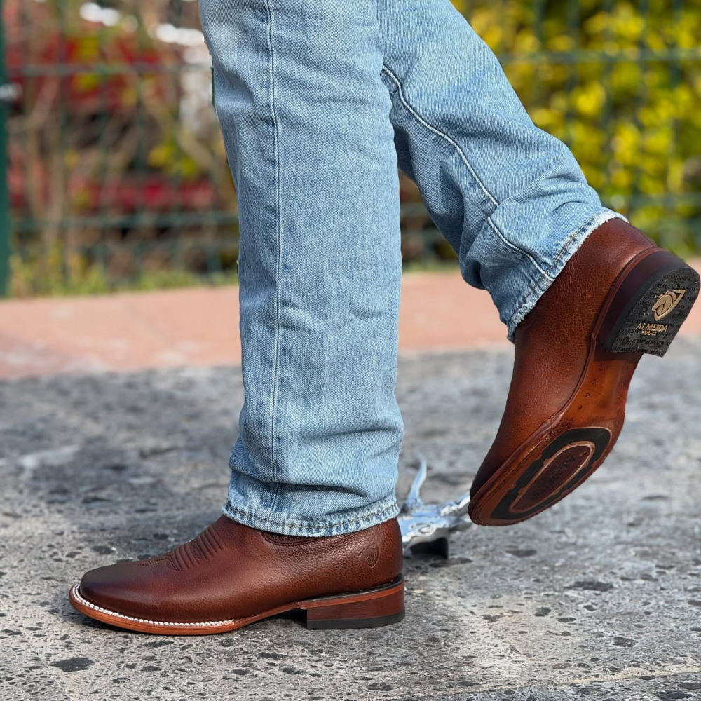 Embroidered Chelsea Boots Men's Martin Boots