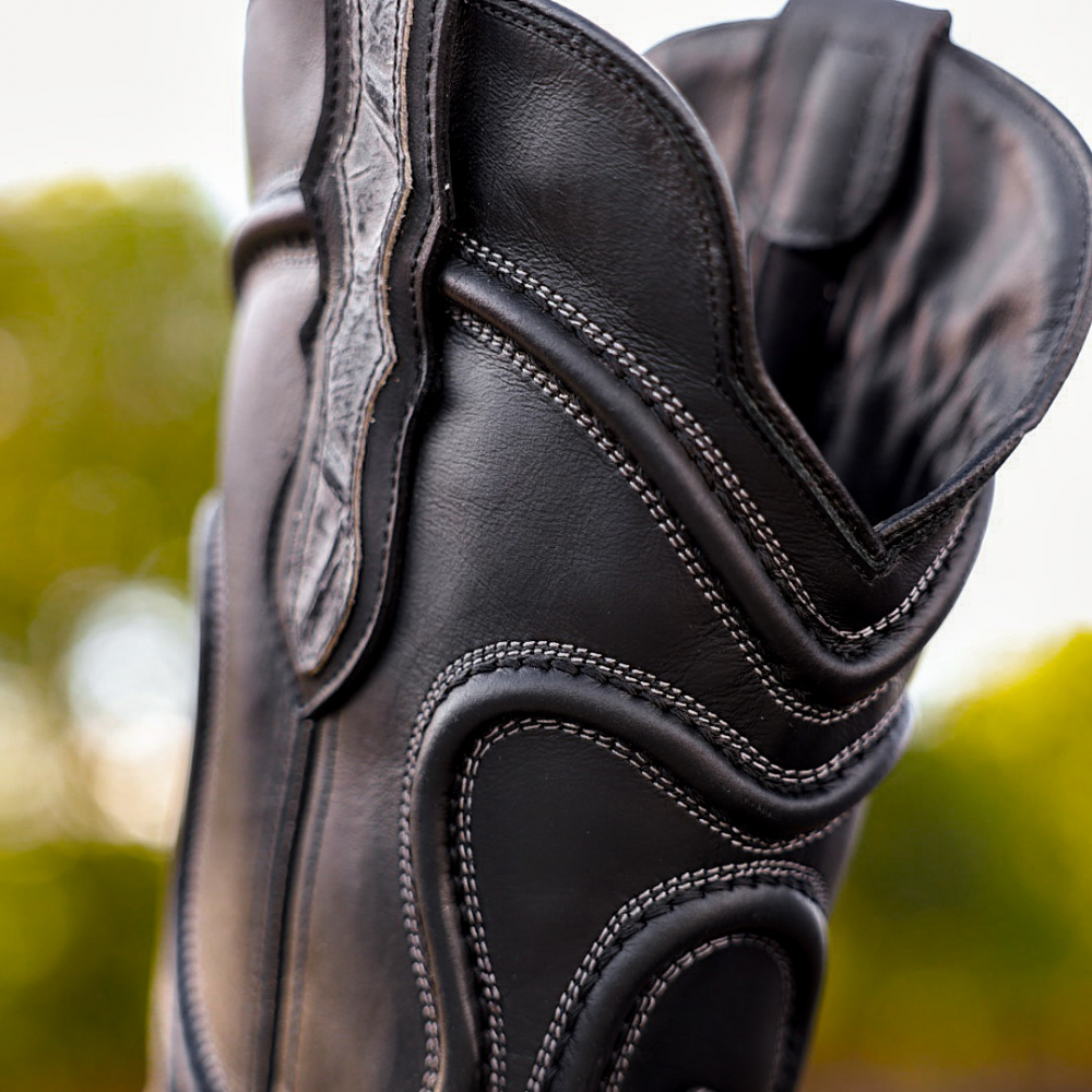 High-top Vintage Western Cowboy Boots