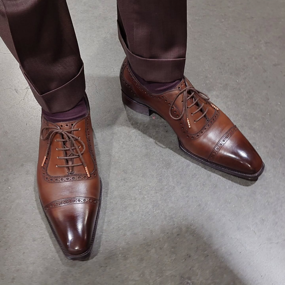 Men's Genuine Leather Oxford Shoes