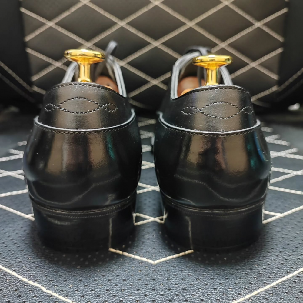 Black Classic Casual Leather Shoes