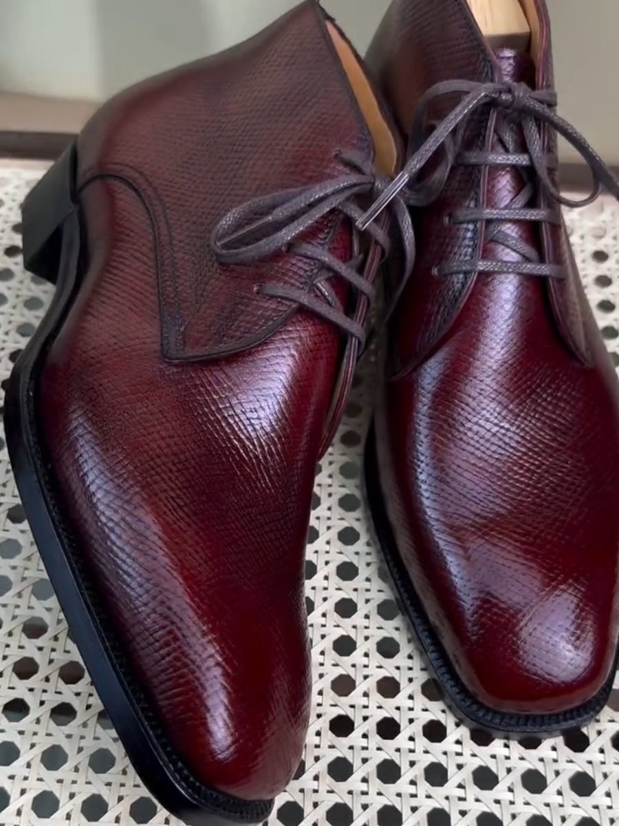 Formal Brogue Casual Leather Men's Shoes