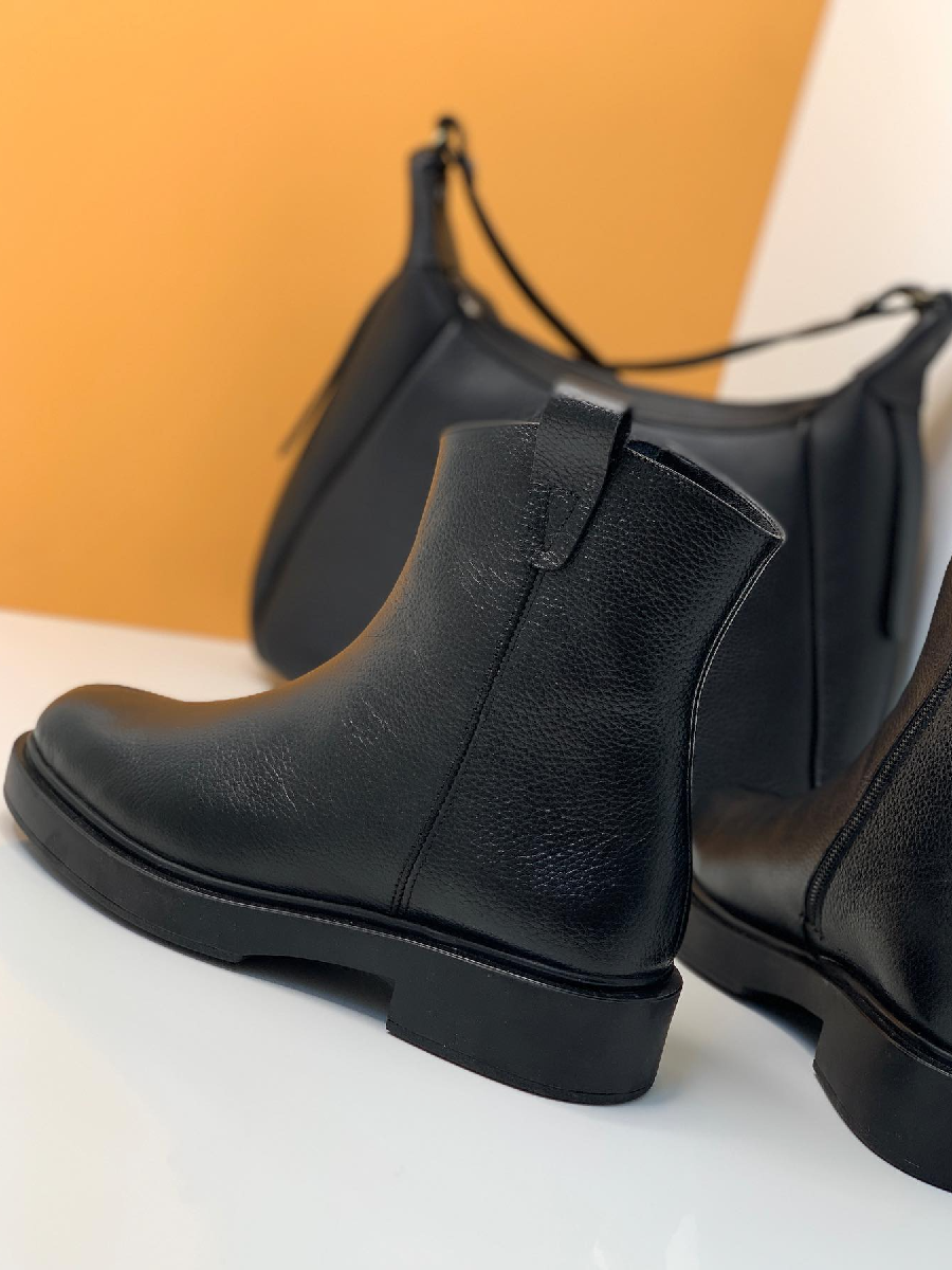 Retro Thick Heel Martin Boots