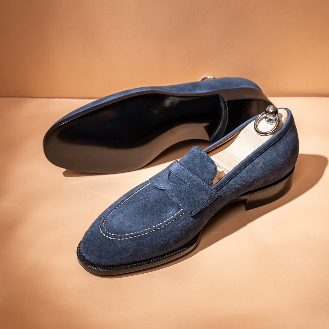 Casual Suede Leather Penny Loafers