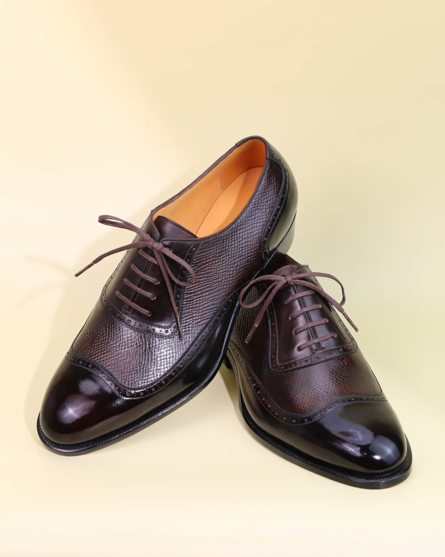 Dark Brown Vintage Leather Shoes