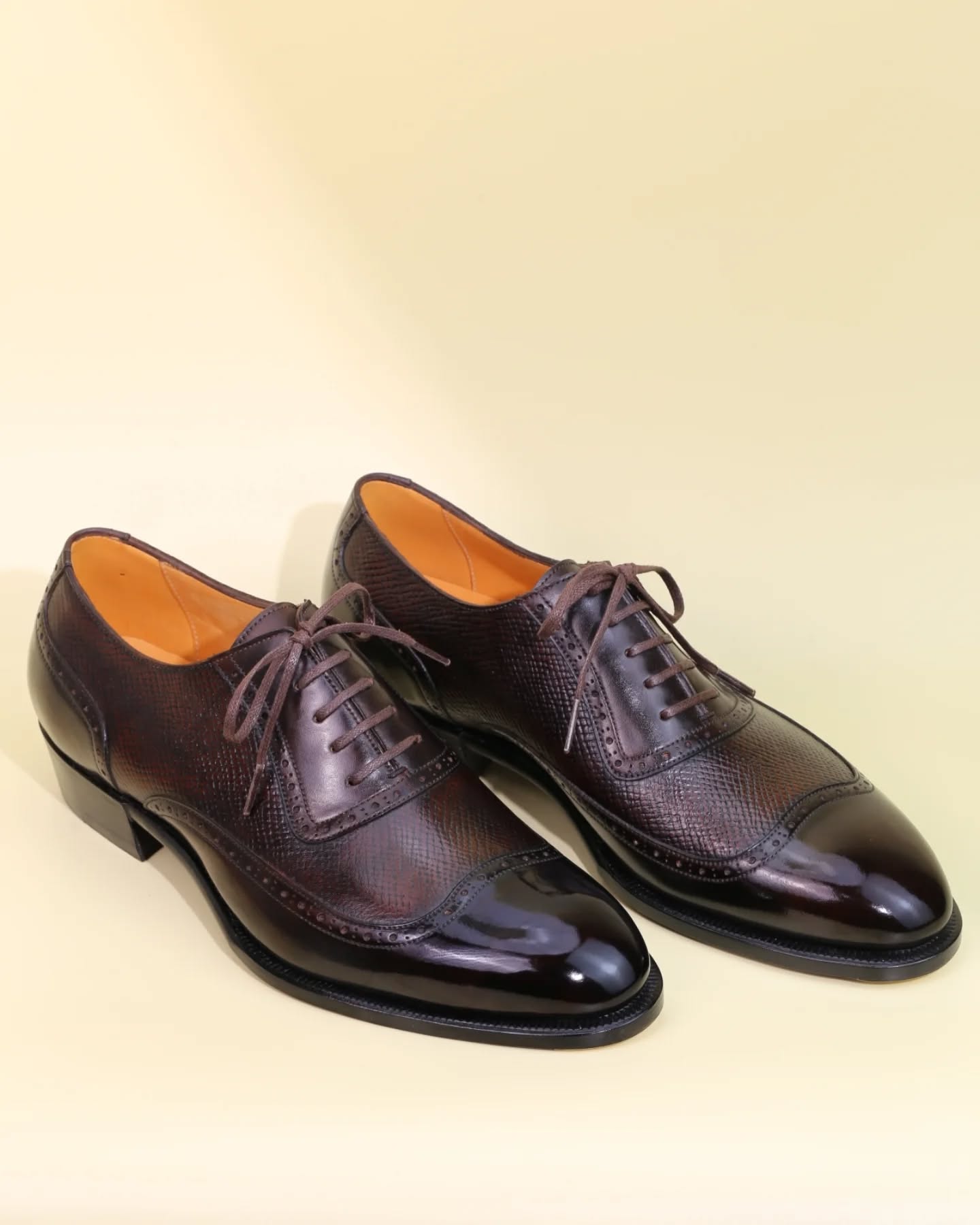 Dark Brown Vintage Leather Shoes