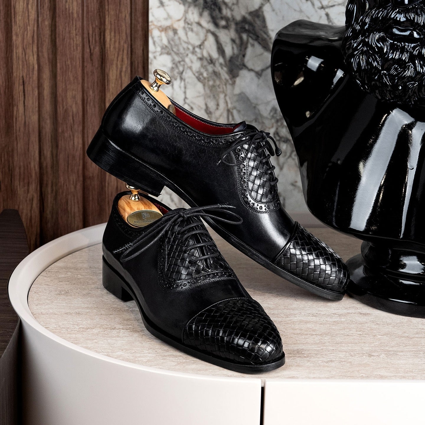 Gentleman's Woven Handmade Leather Shoes