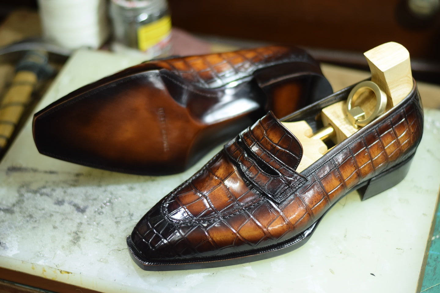 Crocodile Leather Shoes