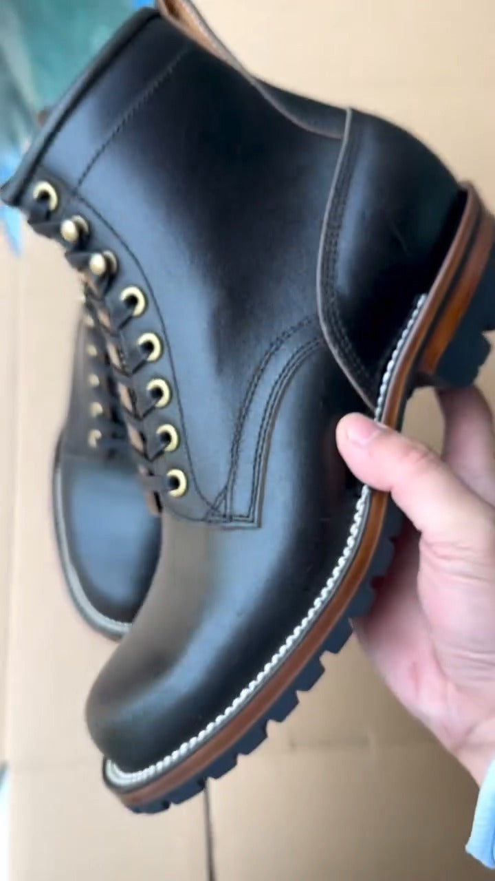Thick Sole Height Increasing Martin Boots