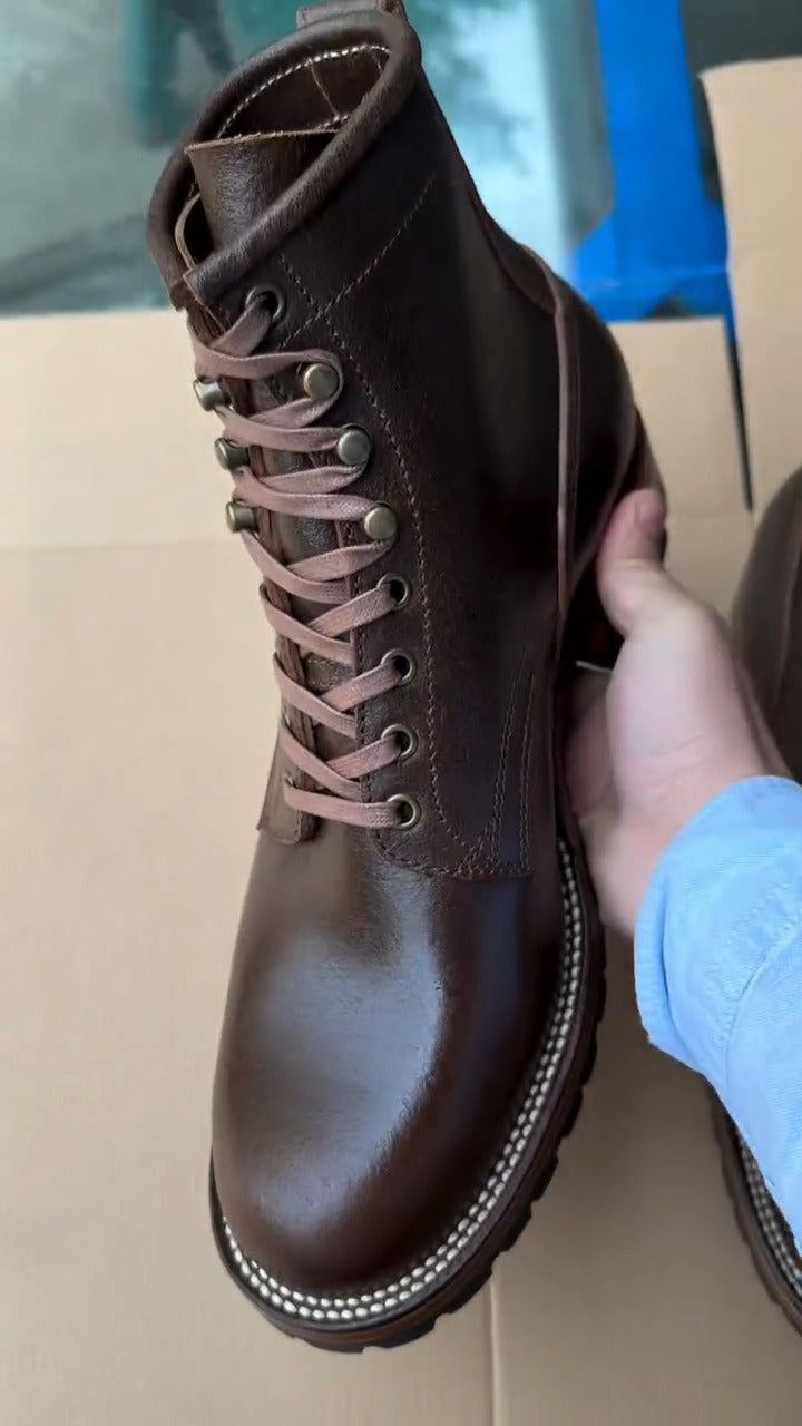 Thick Sole Height Increasing Martin Boots