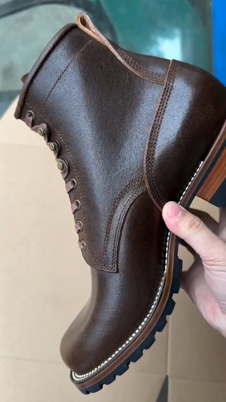 Thick Sole Height Increasing Martin Boots