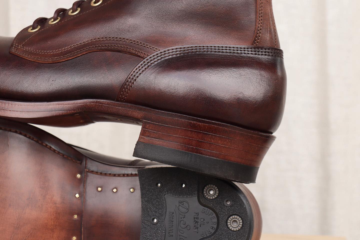 Genuine Leather Vintage Distressed Martin Boots