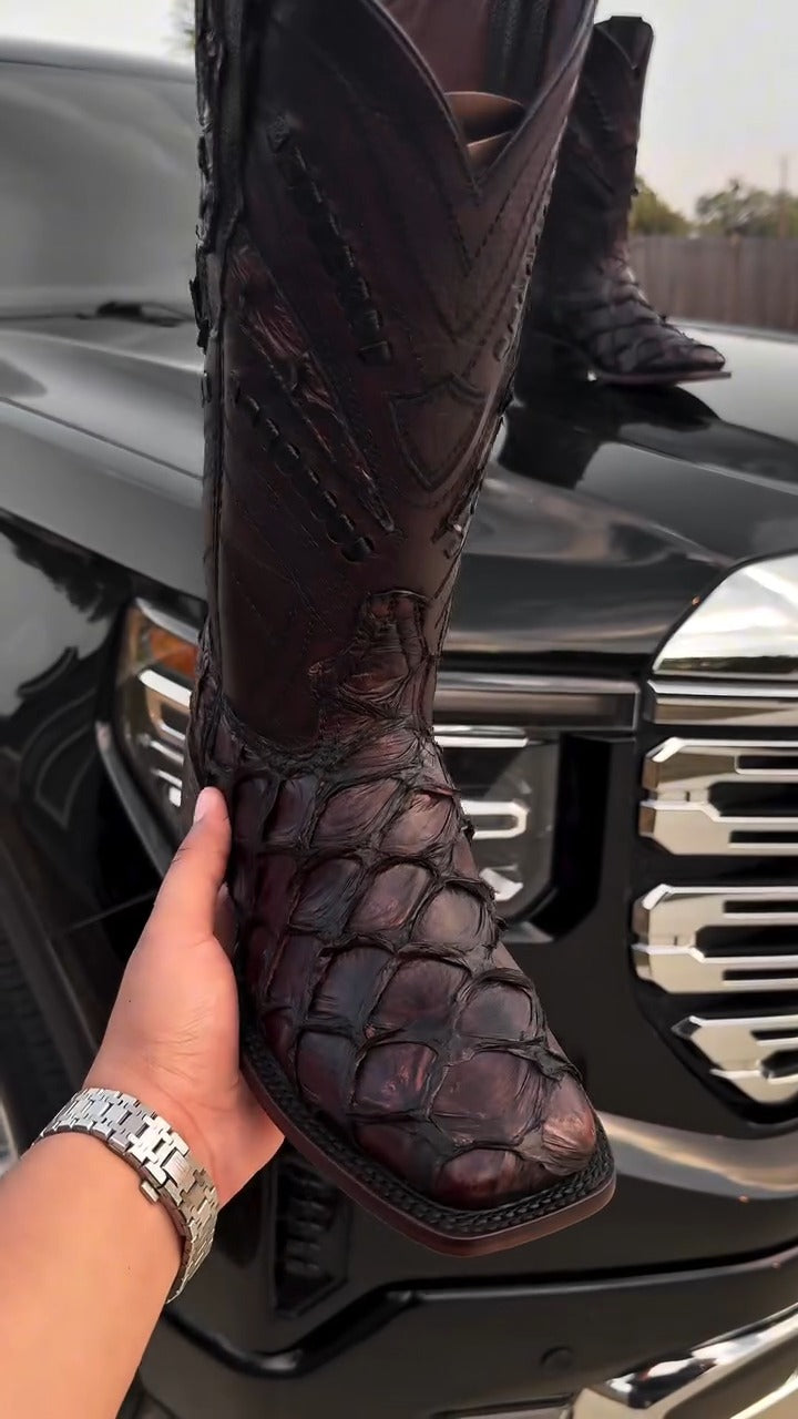 Authentic Pirarucu Boots