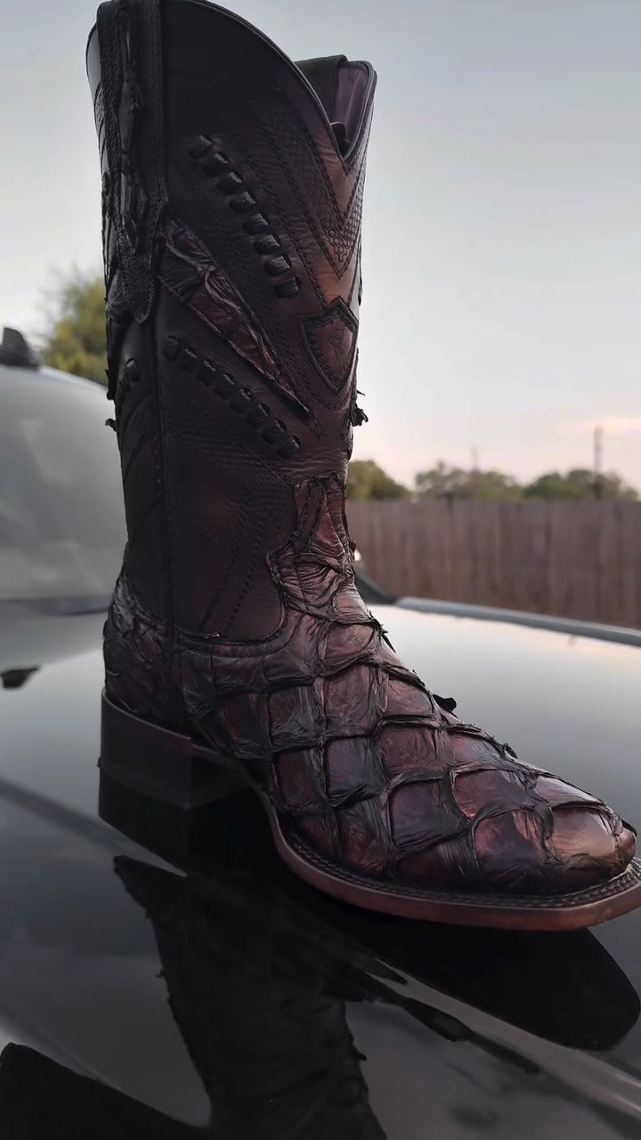Authentic Pirarucu Boots