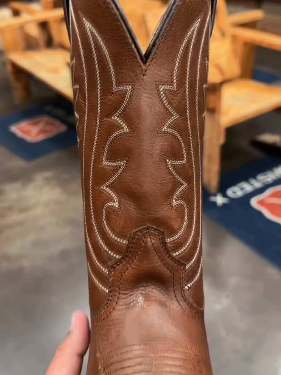 Vintage Embroidered Cowboy Boots