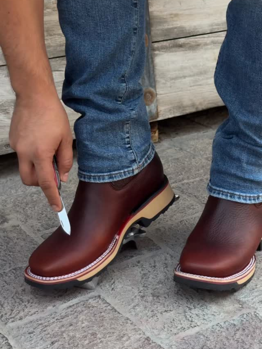New Leather Boots