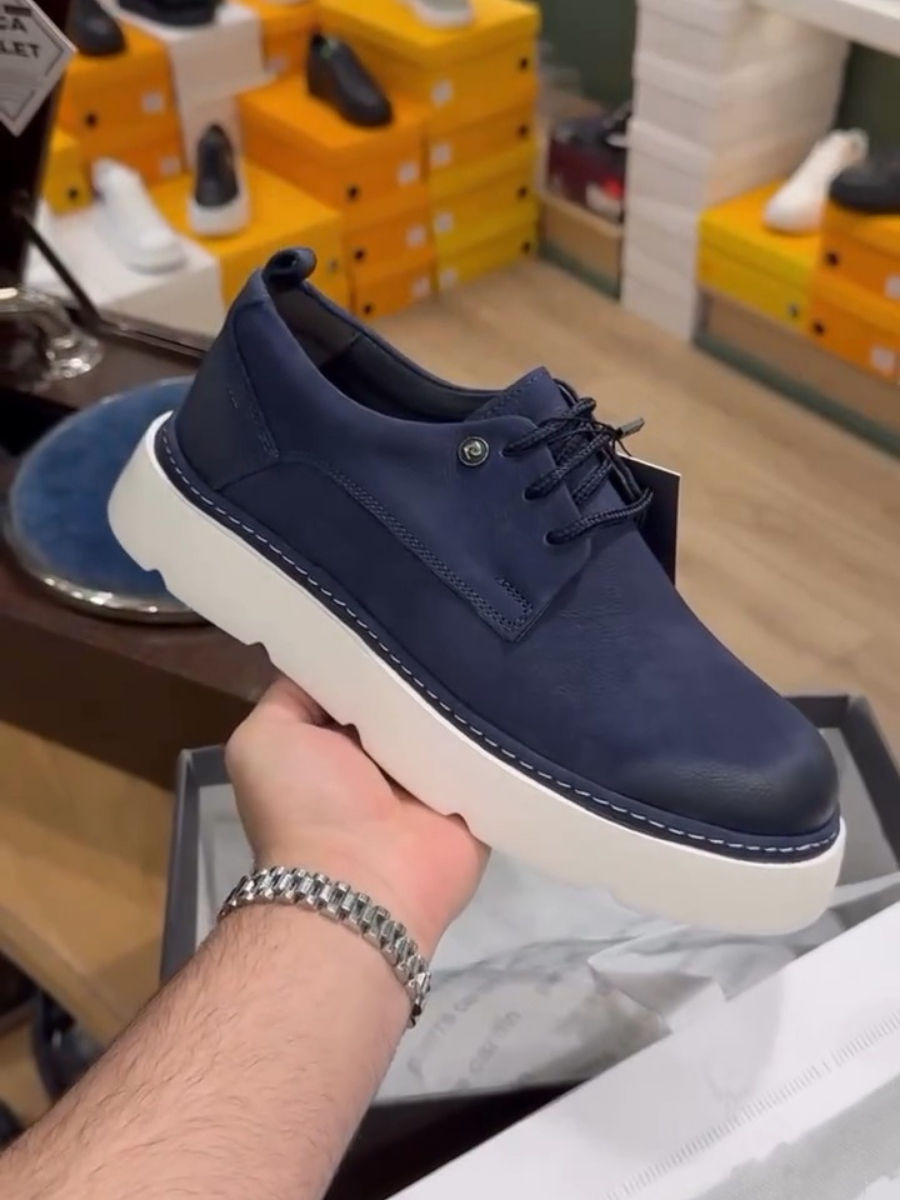 Retro Lace-up Round toe Shoes
