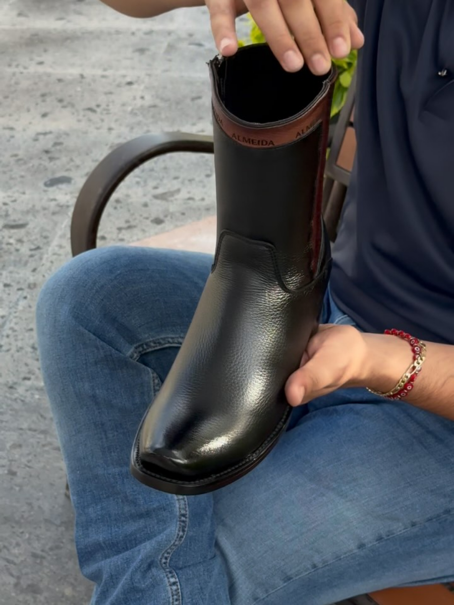 Retro Mid-calf Casual Boots