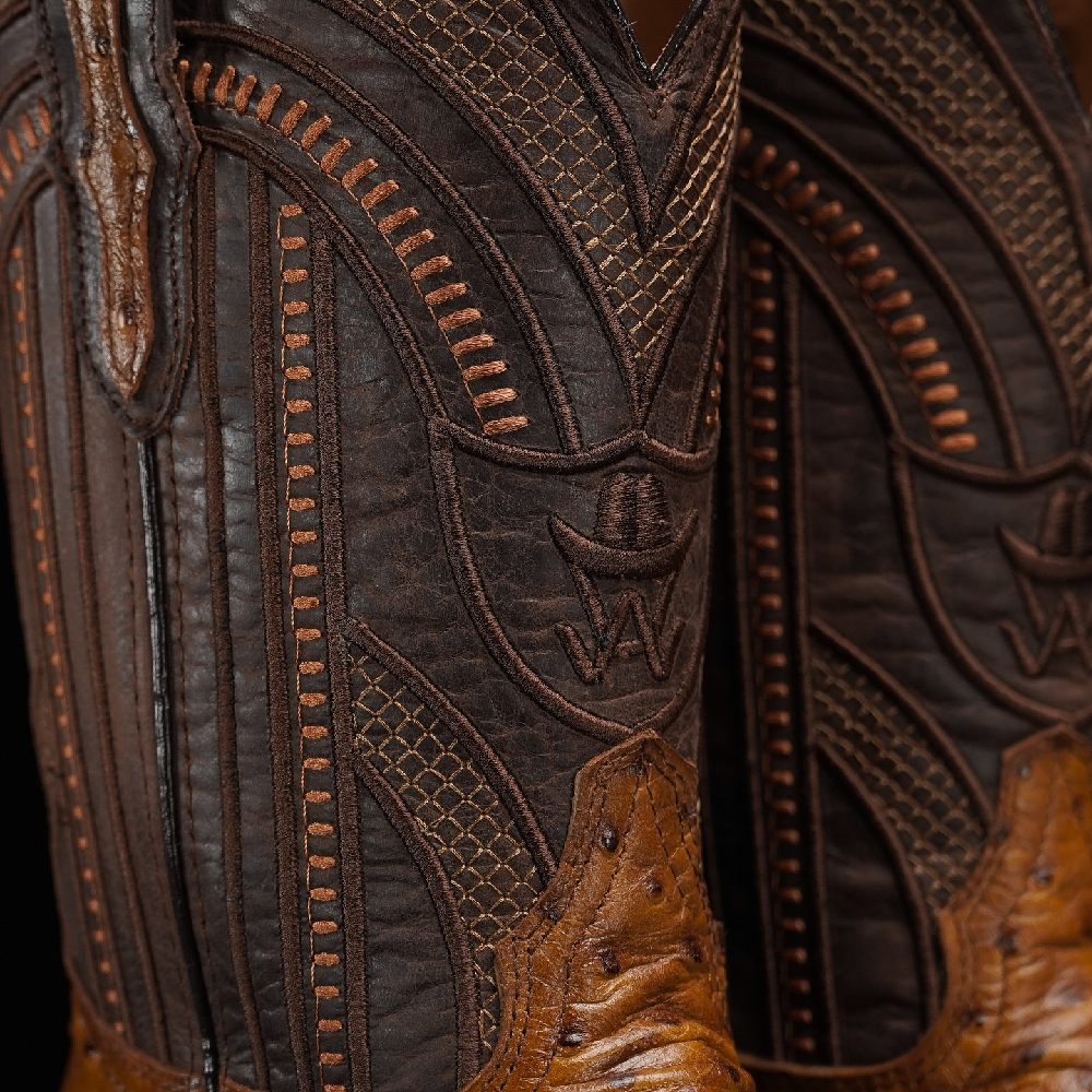Vintage Mid-calf Embroidered Knight Boots