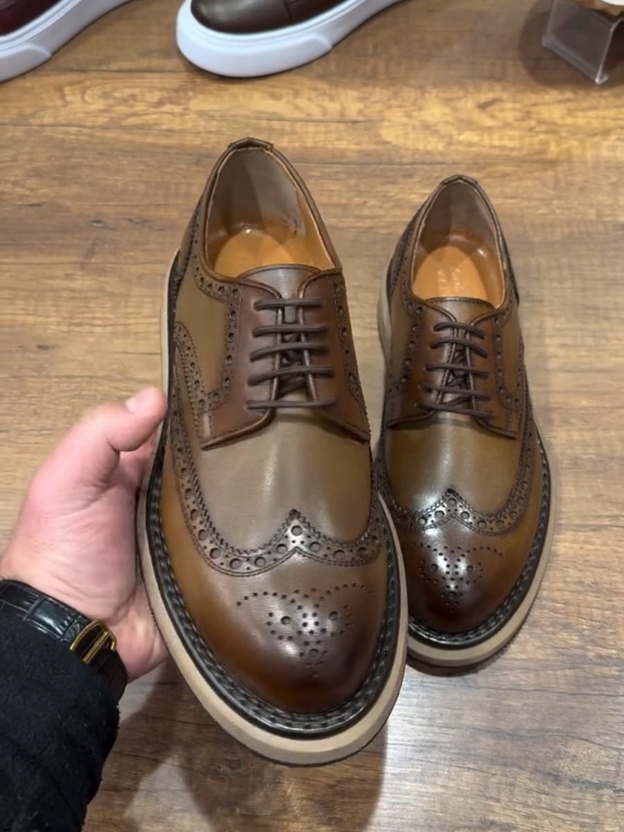 Locke Formal Height Increasing Leather Shoes