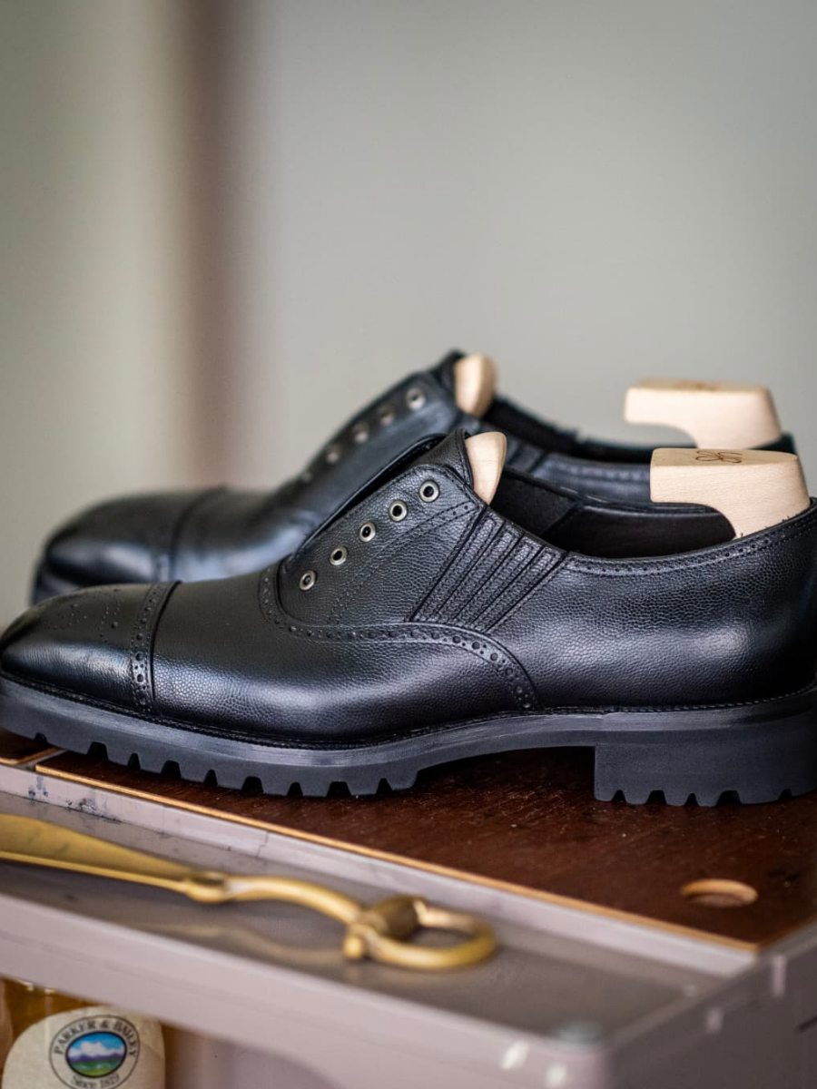 No-lace-up Oxford Shoes