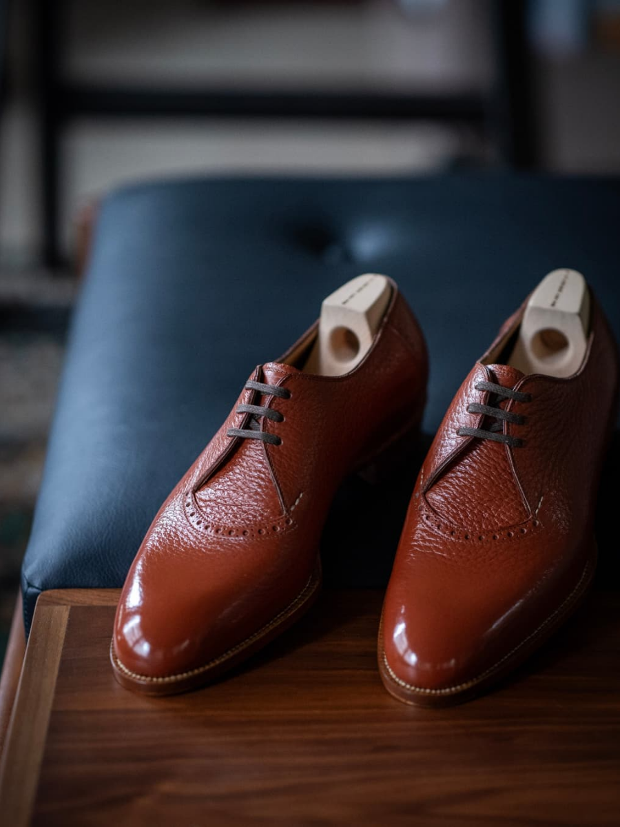 Carved Casual Leather Shoes