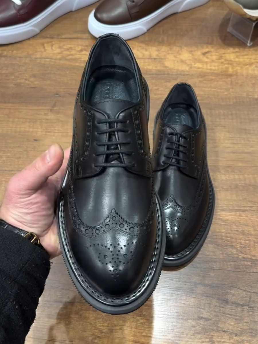 Locke Formal Height Increasing Leather Shoes