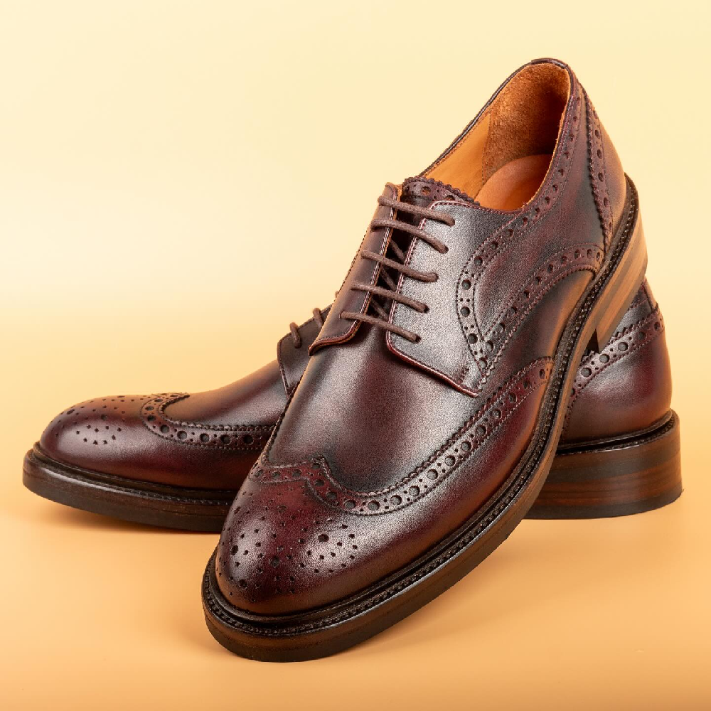 Men's Carved Casual Leather Shoes