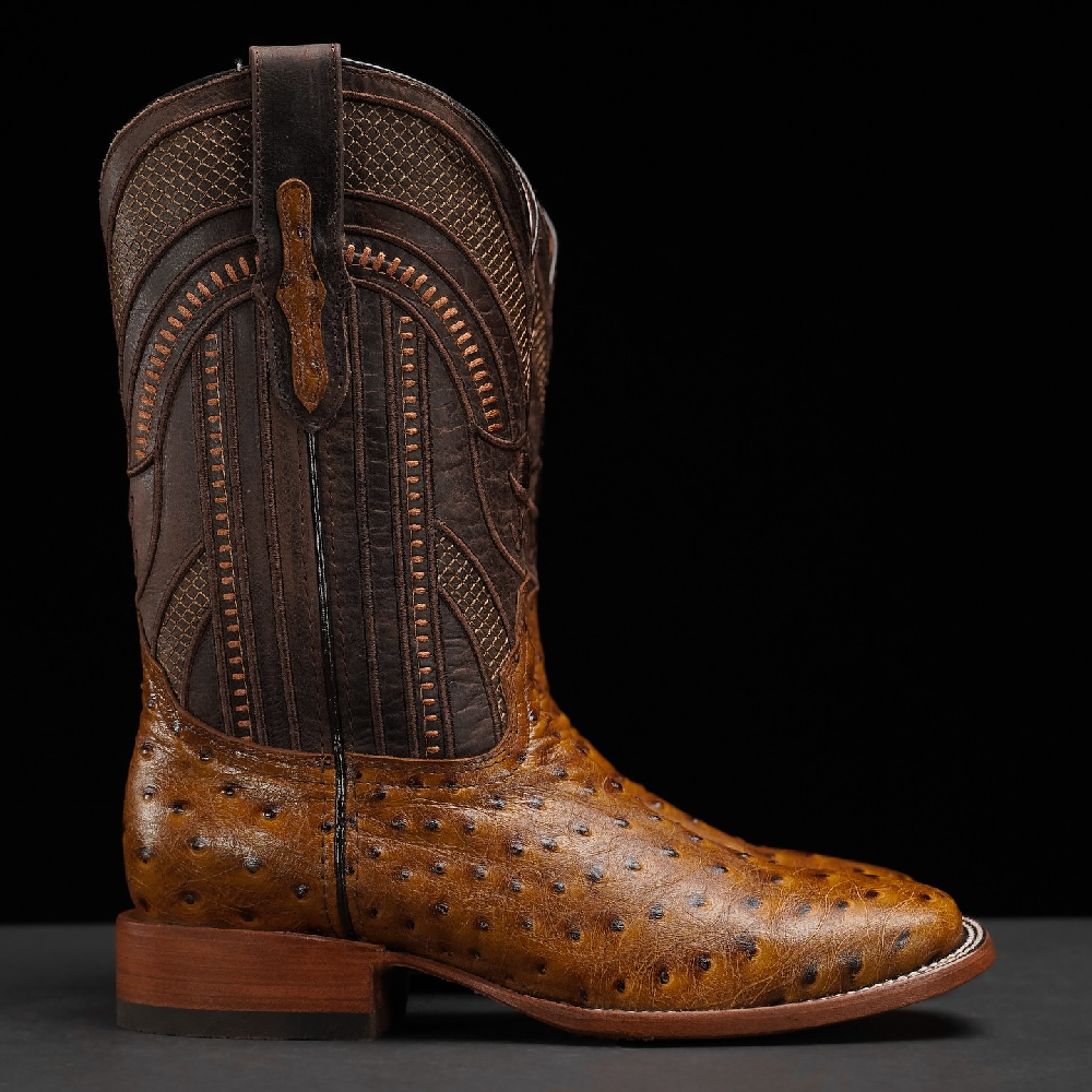 Vintage Mid-calf Embroidered Knight Boots
