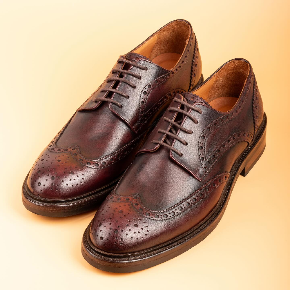 Men's Carved Casual Leather Shoes