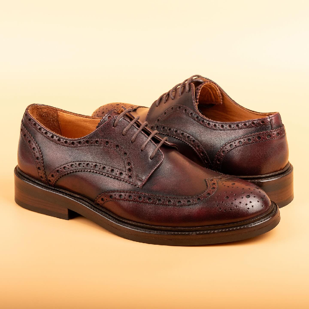Men's Carved Casual Leather Shoes