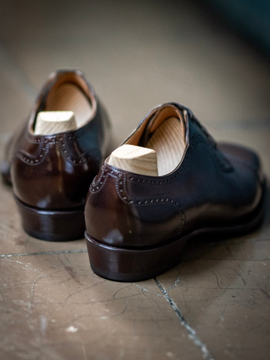 Handmade Genuine Leather Lace-up Shoes