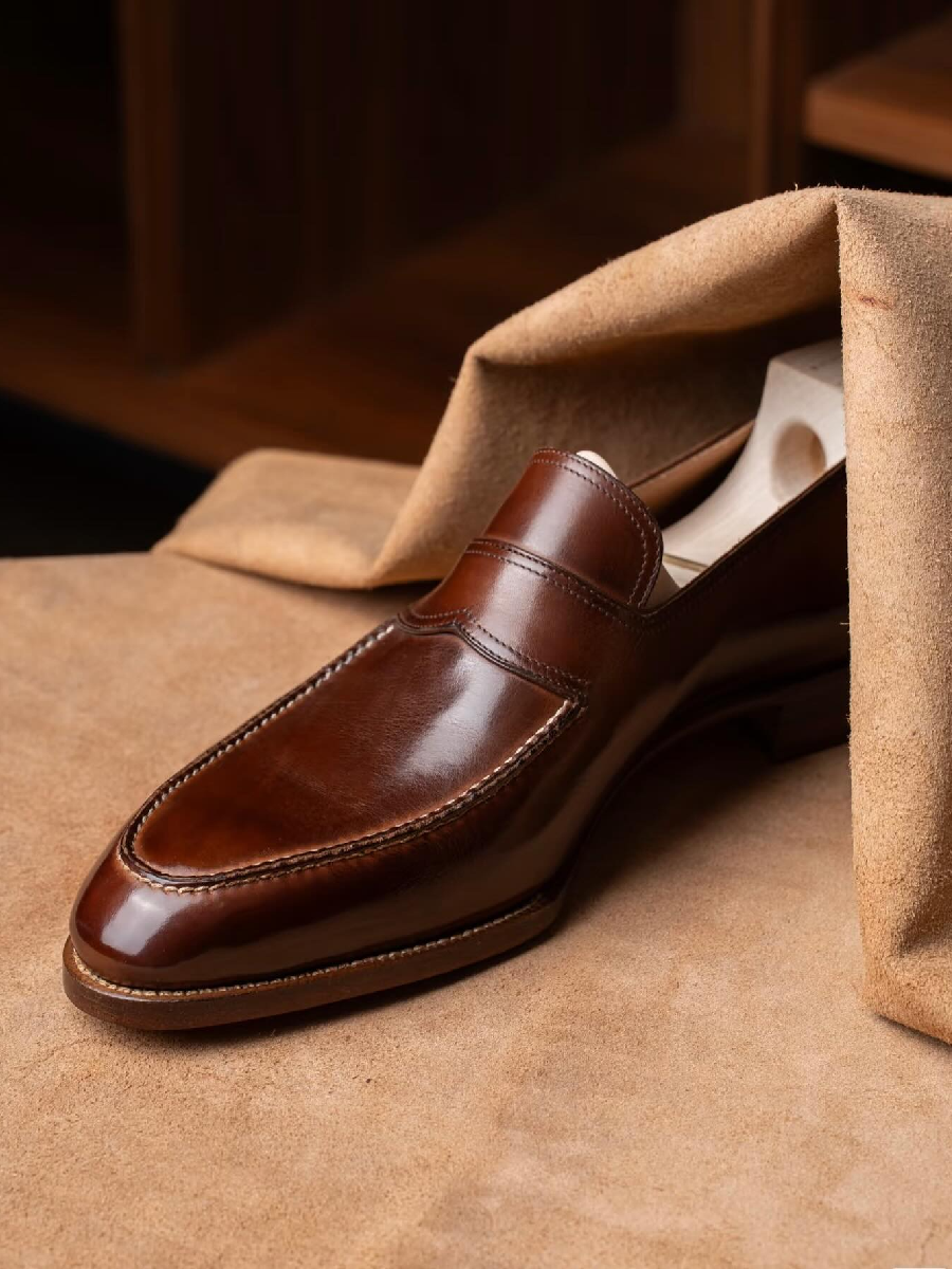 Genuine Leather Slip-on Business Casual Shoes