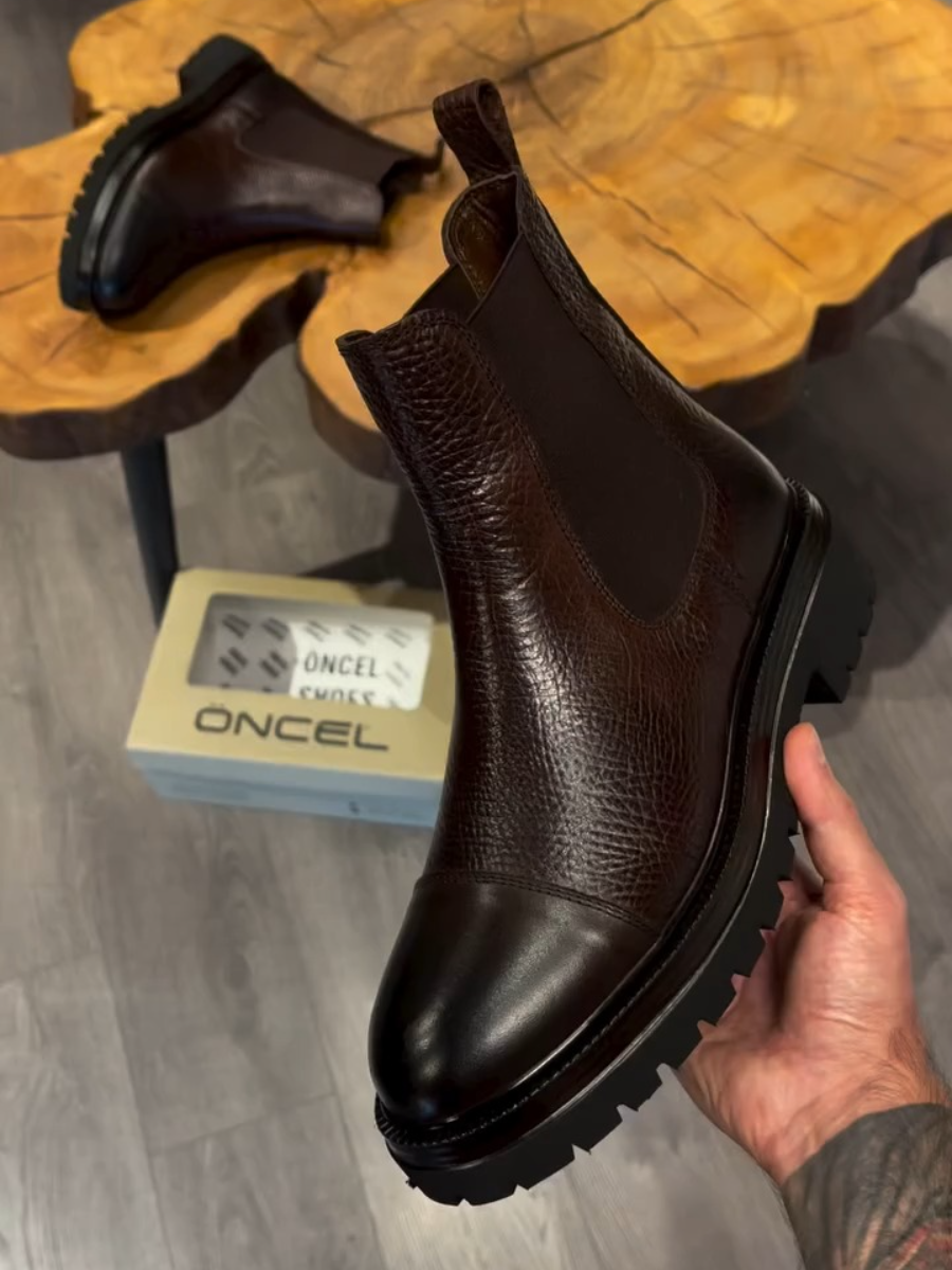 Vintage Chelsea Ankle Boots Thick-soled Martin Boots