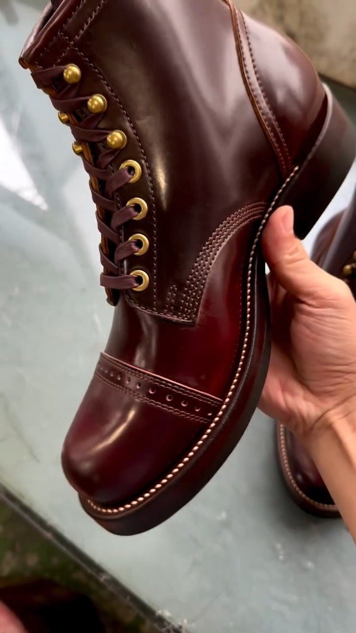 Vintage Leather Desert Outdoor Martin Boots