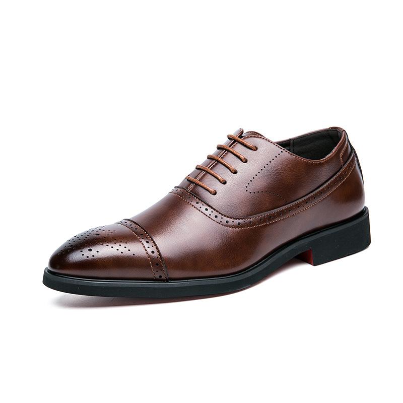 New Pointed Toe Casual Leather Shoes