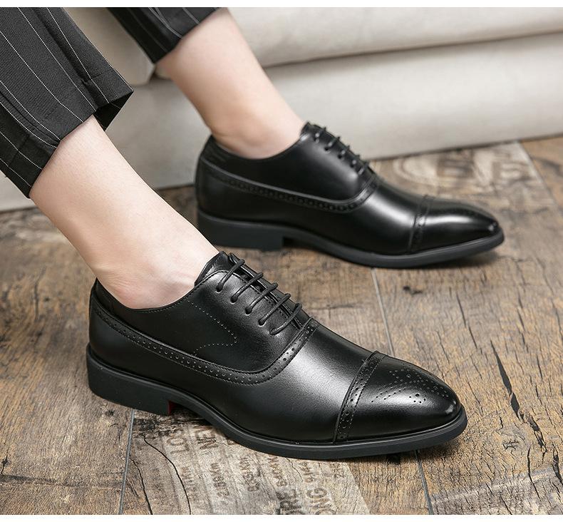 New Pointed Toe Casual Leather Shoes